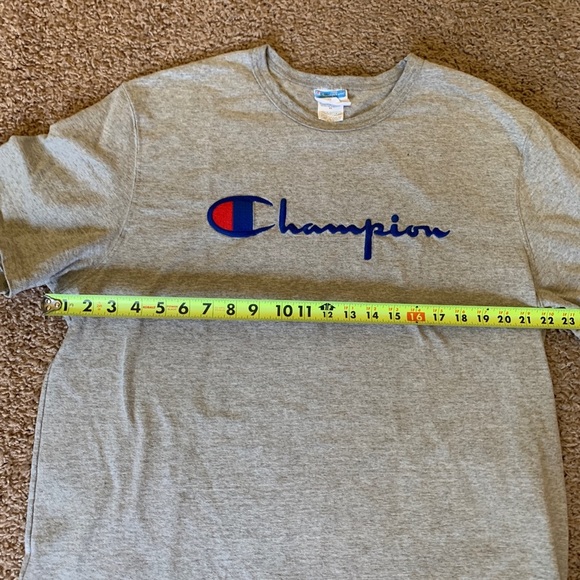 Champion Heather Gray X-Large Tee - Picture 5 of 6